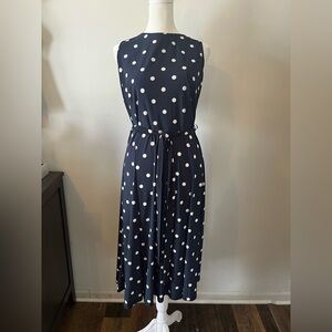 Anne Klein Blue and White Dress